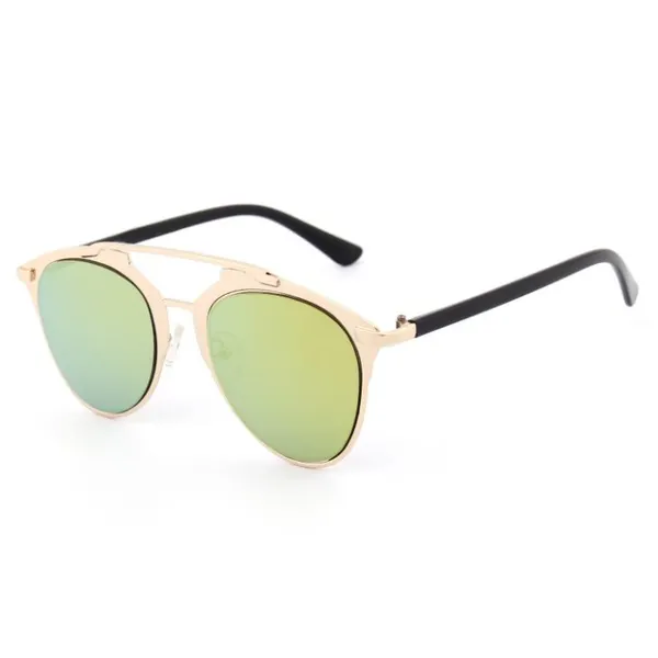 Pilot Sunglasses With Double Bridge