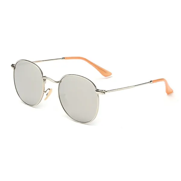 Pink Lens Metal Sun Shades