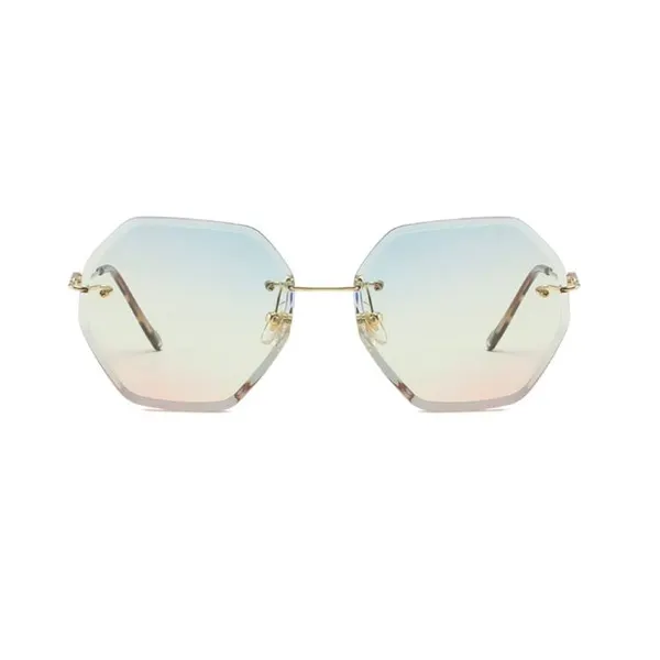 Polygon Metal Sunglasses