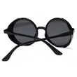 Promotion Round Punk Plastic Sunglasses