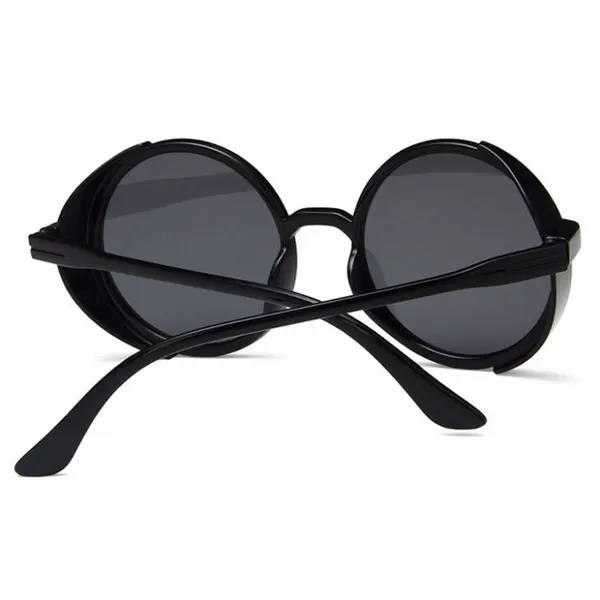 Promotion Round Punk Plastic Sunglasses