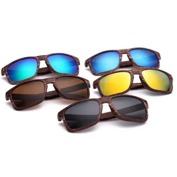Promotion Sunglasses Wooden Texture