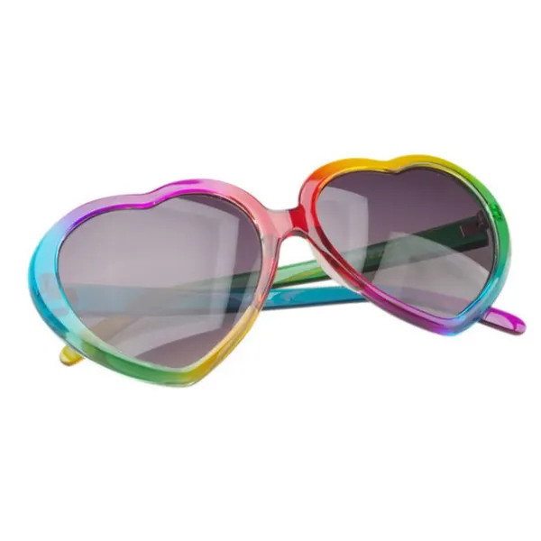 Promotional Love Style Rainbow Sunglasses