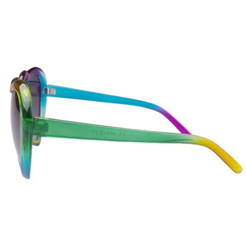 Promotional Love Style Rainbow Sunglasses