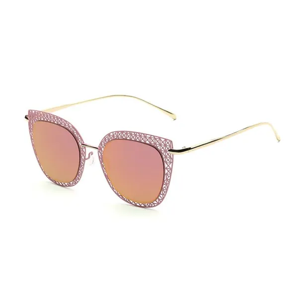 Retro Cutout Cateye Sunglasses