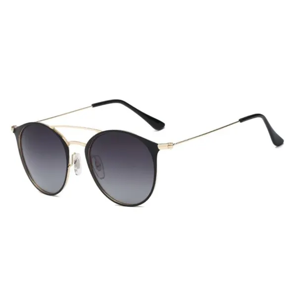 Retro Polarized Metal Sunglasses