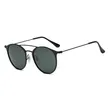 Retro Polarized Metal Sunglasses