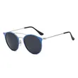 Retro Polarized Metal Sunglasses