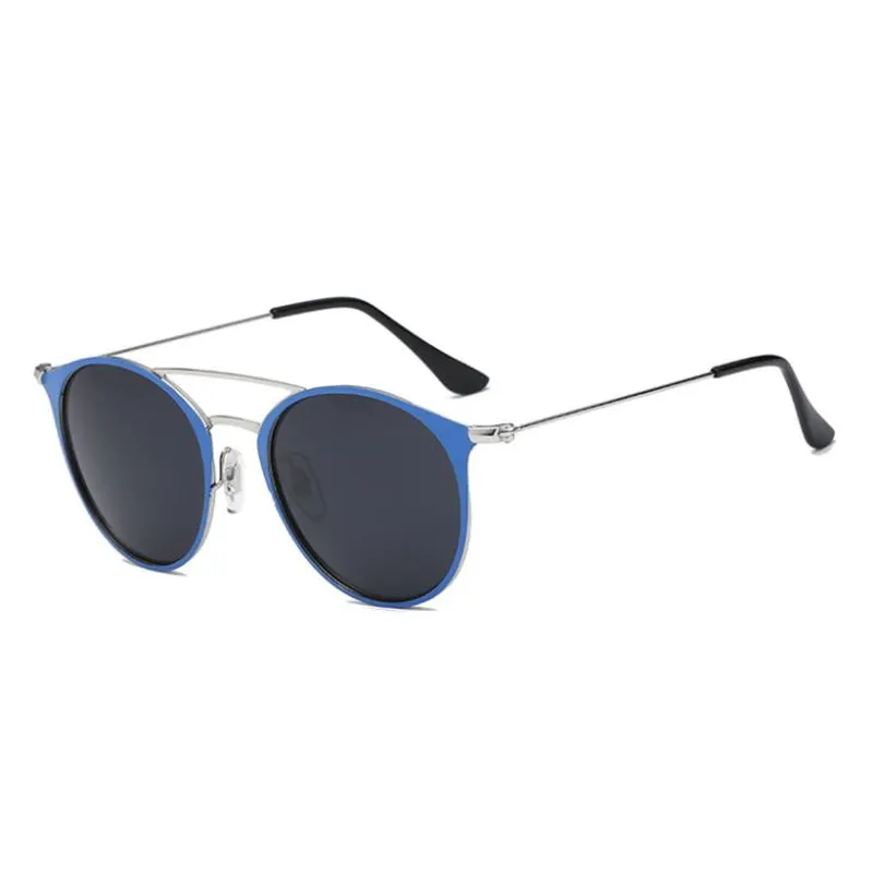 Retro Polarized Metal Sunglasses