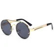Retro Round Metal Sunglasses