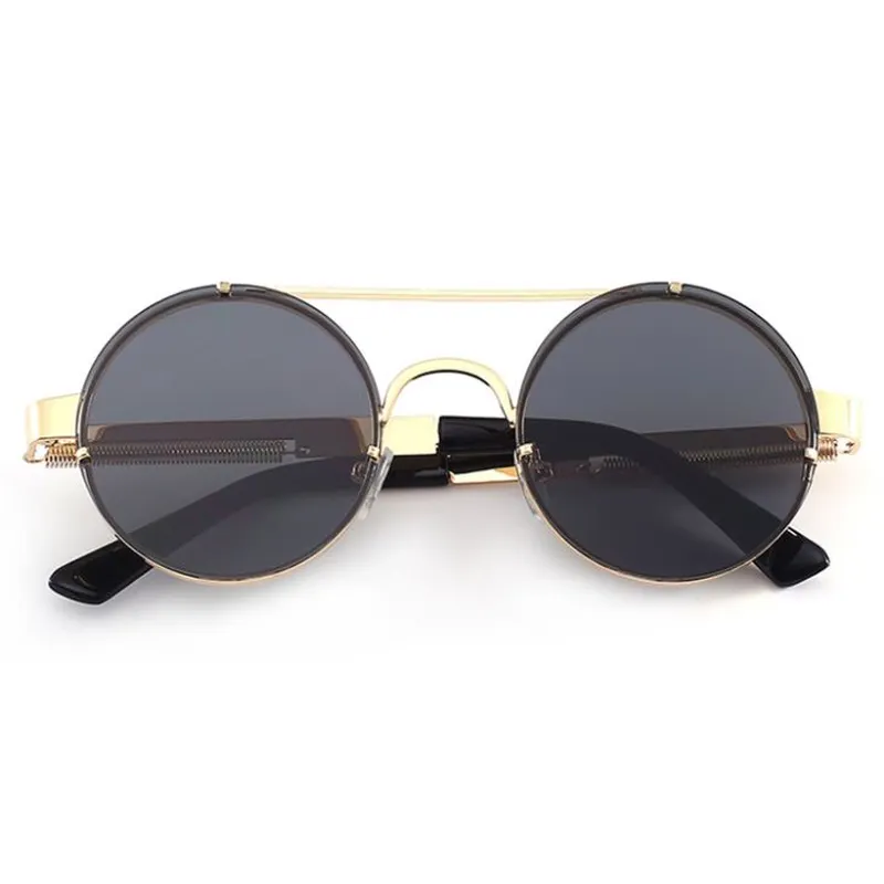 Retro Round Metal Sunglasses