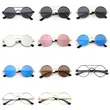 Retro Round Metal Sunglasses