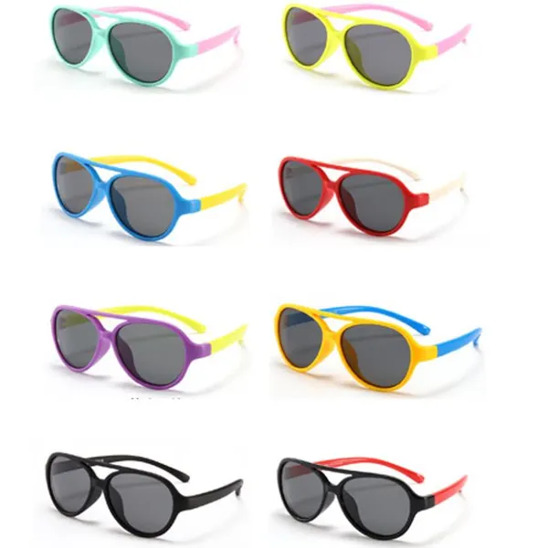 Retro Silicone Kids Sunglasses