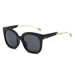 Retro Unisex Square Plastic Sunglasses
