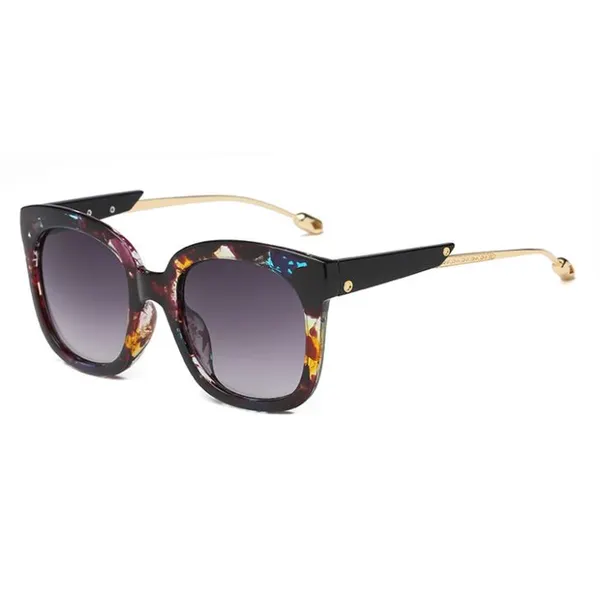 Retro Unisex Square Plastic Sunglasses