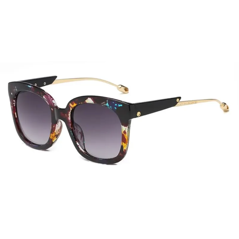 Retro Unisex Square Plastic Sunglasses