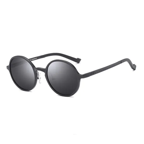 Round Aluminum-magnesium Sunglasses Polarized