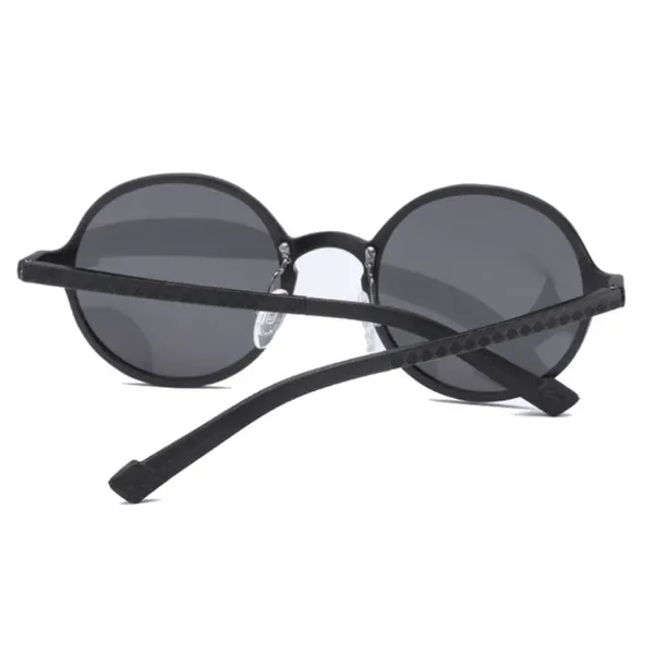 Round Aluminum-magnesium Sunglasses Polarized