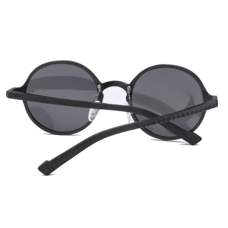 Round Aluminum-magnesium Sunglasses Polarized