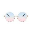 Round Frame Women Sunglasses