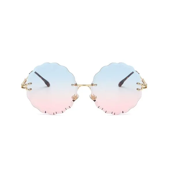 Round Frame Women Sunglasses