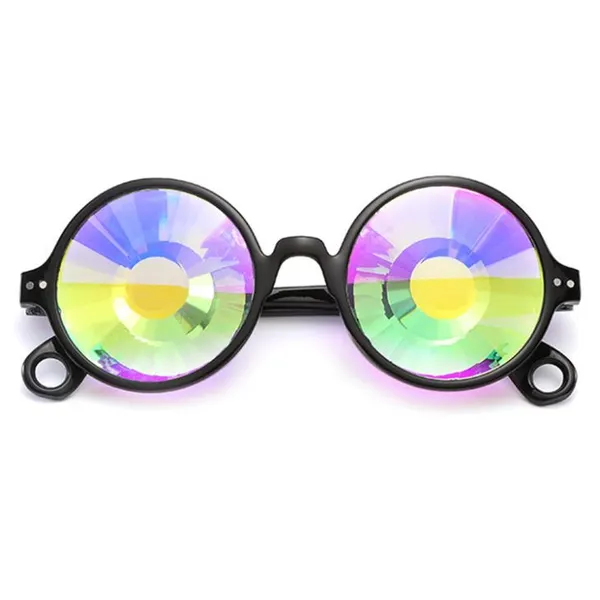 Round Kaleidoscope Glasses Party