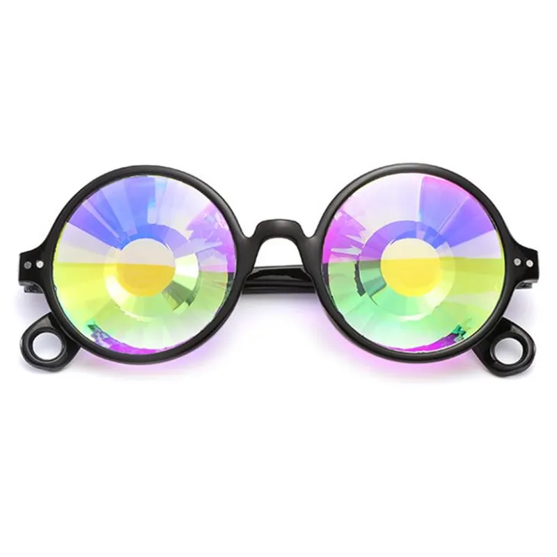 Round Kaleidoscope Glasses Party