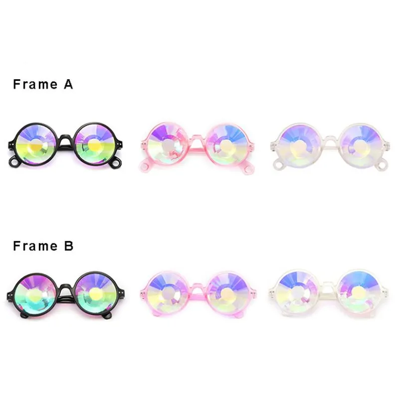 Round Kaleidoscope Glasses Party