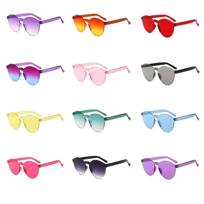 Round Promotion Sunglasses Candy Colors