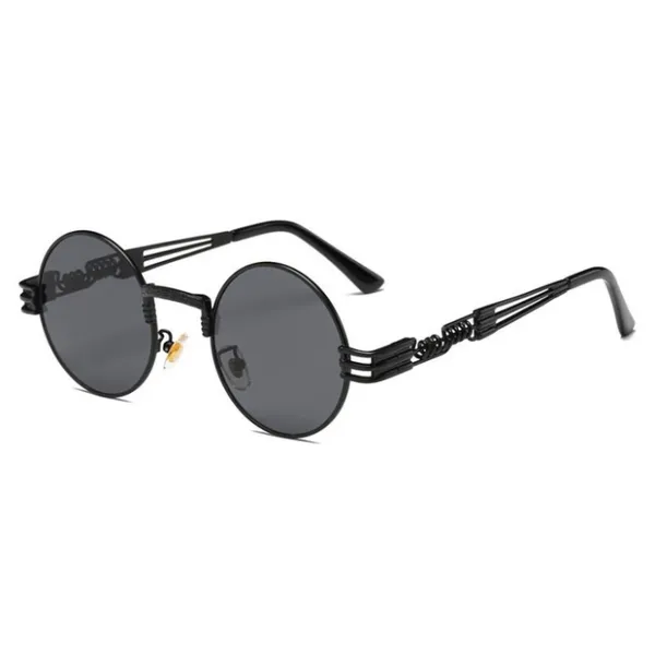 Round Punk Sunglasses