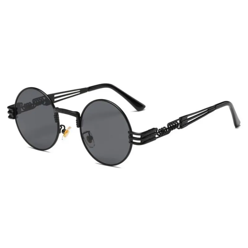 Round Punk Sunglasses