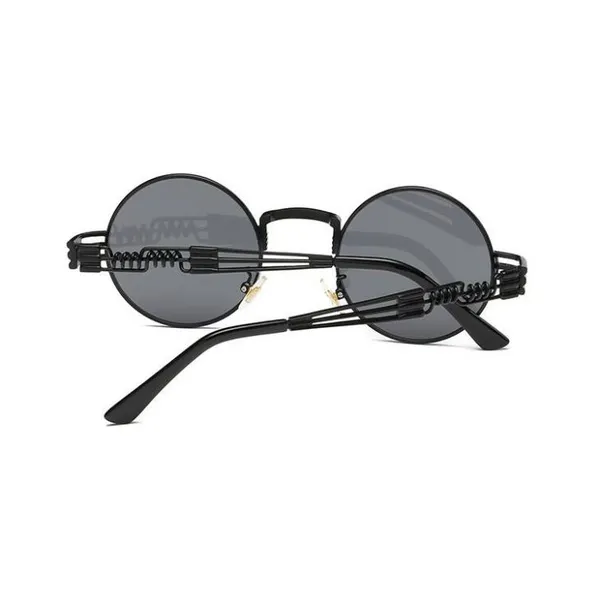 Round Punk Sunglasses