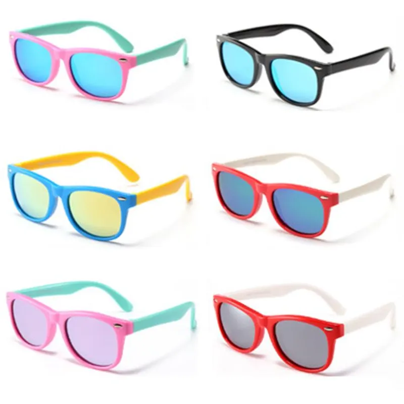 Safe Silicone Polarized Child Sunglasses
