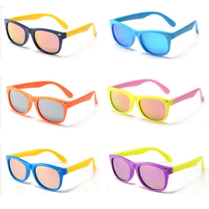 Safe Silicone Polarized Child Sunglasses