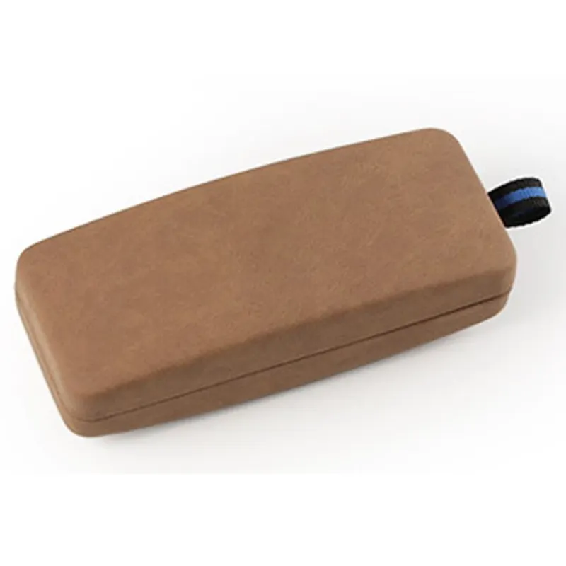 Simple Retro Leather Glasses Case