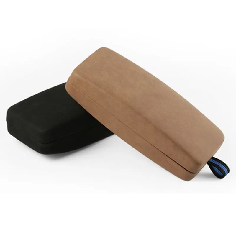 Simple Retro Leather Glasses Case
