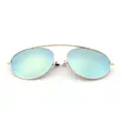 Single Bridge Metal Sunglasses