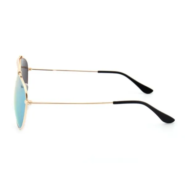 Single Bridge Metal Sunglasses