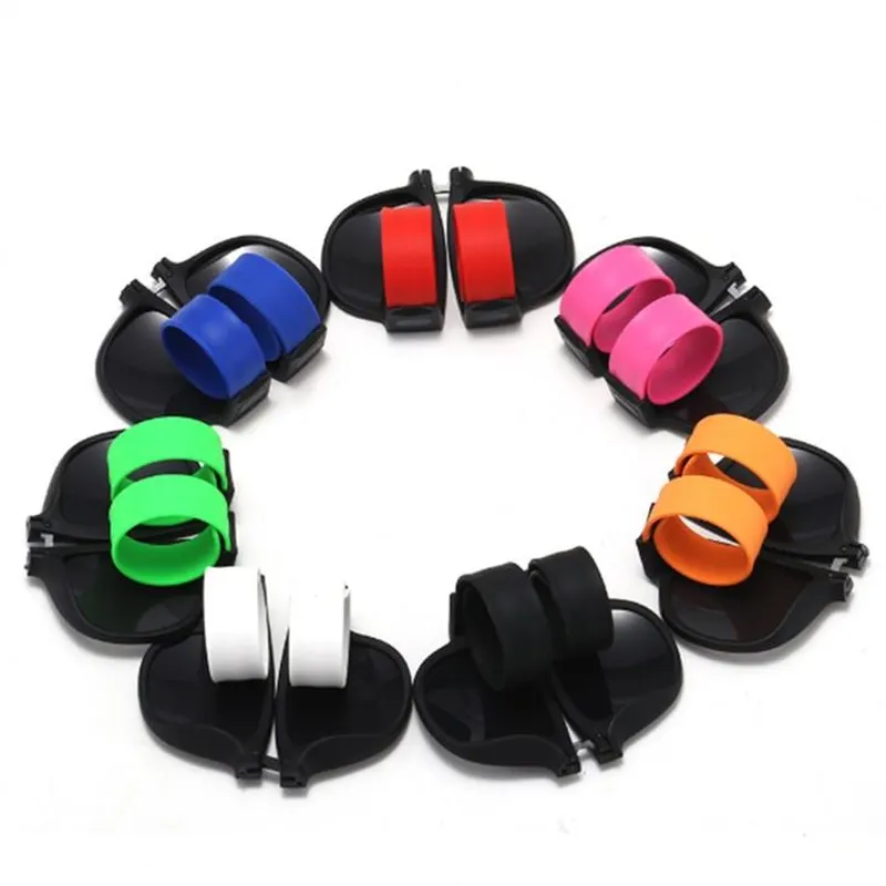 Slap Snap Easy Carry Sunglasses Foldable Glasses Fix On Hand