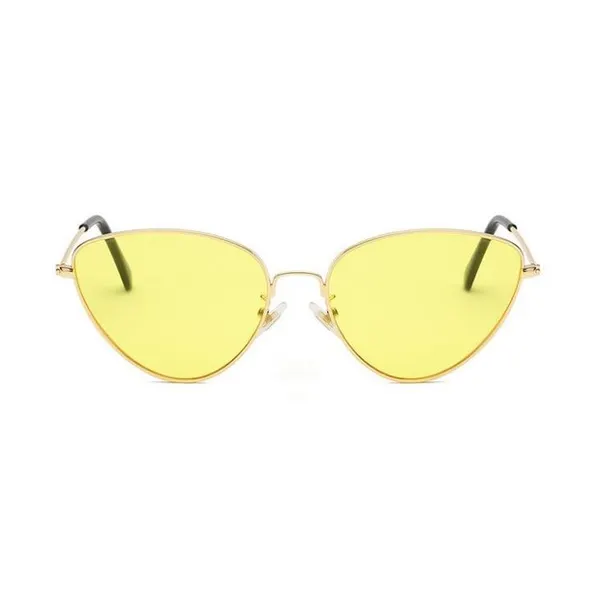Small Cat Eye Metal Sunglasses