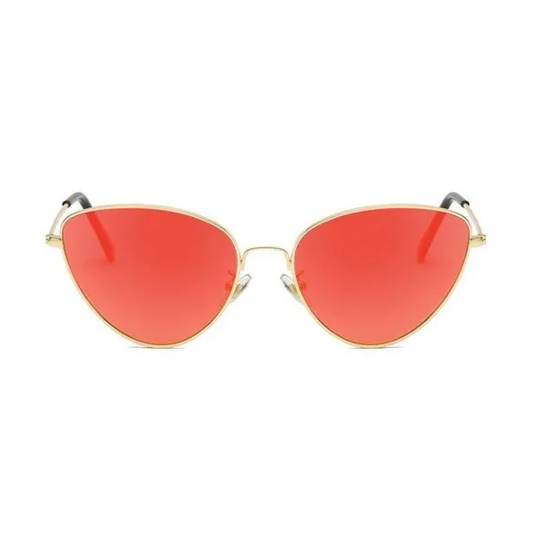Small Cat Eye Metal Sunglasses