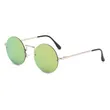 Stylish Women Round Metal Sunglasses