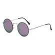 Stylish Women Round Metal Sunglasses