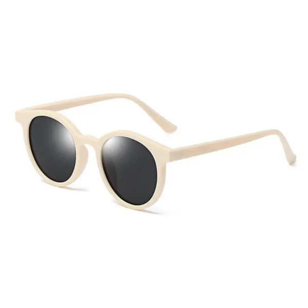 Sweet Girl Plastic Round Sunglasses