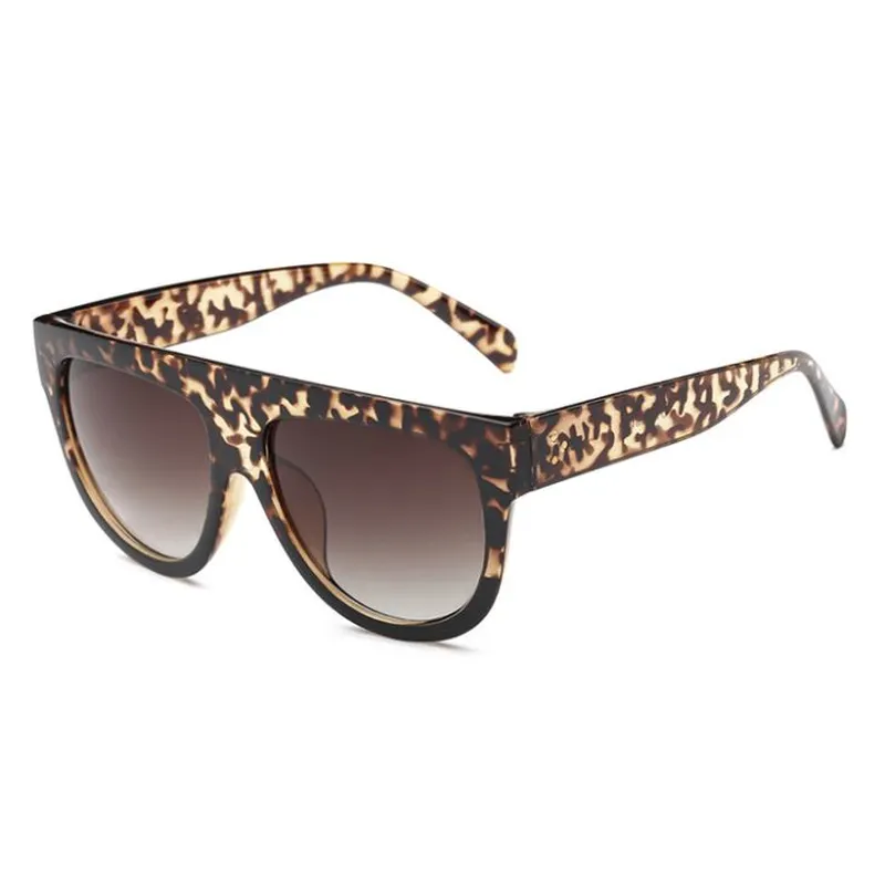 Thick Frame Plastic Sunglasses