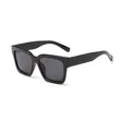 Thick Frame Square Plastic Sunglasses