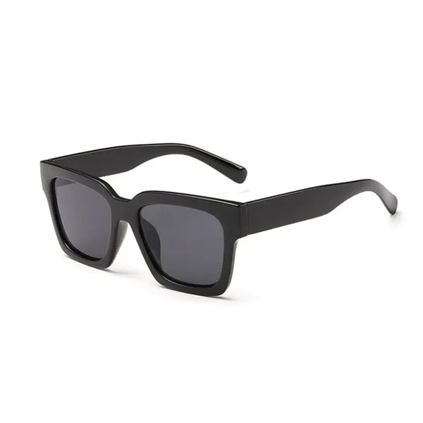 Thick Frame Square Plastic Sunglasses