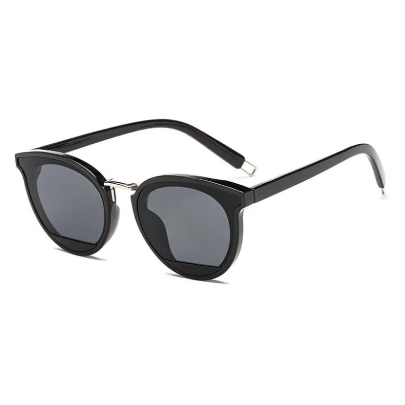 Transparent Frame Silver Lens Sunglasses