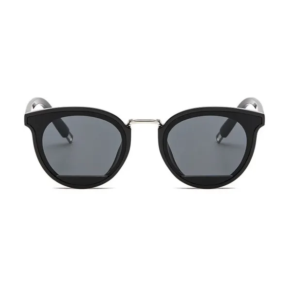 Transparent Frame Silver Lens Sunglasses