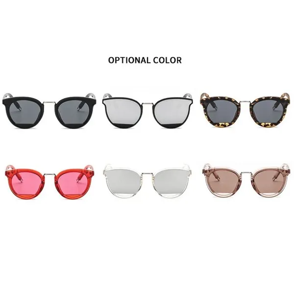 Transparent Frame Silver Lens Sunglasses